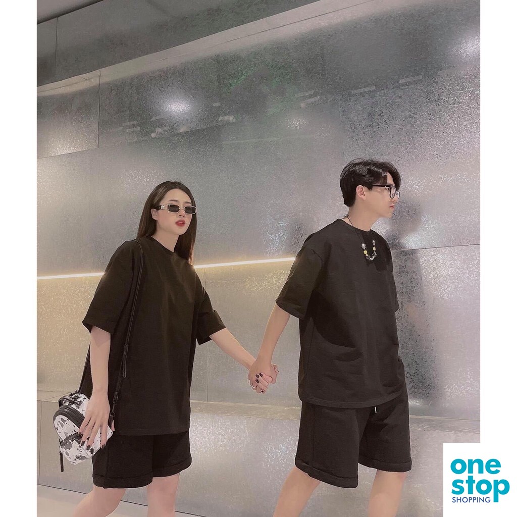 Áo thun nam nữ oversize tay lỡ chất liệu vải cotton one shop | BigBuy360 - bigbuy360.vn