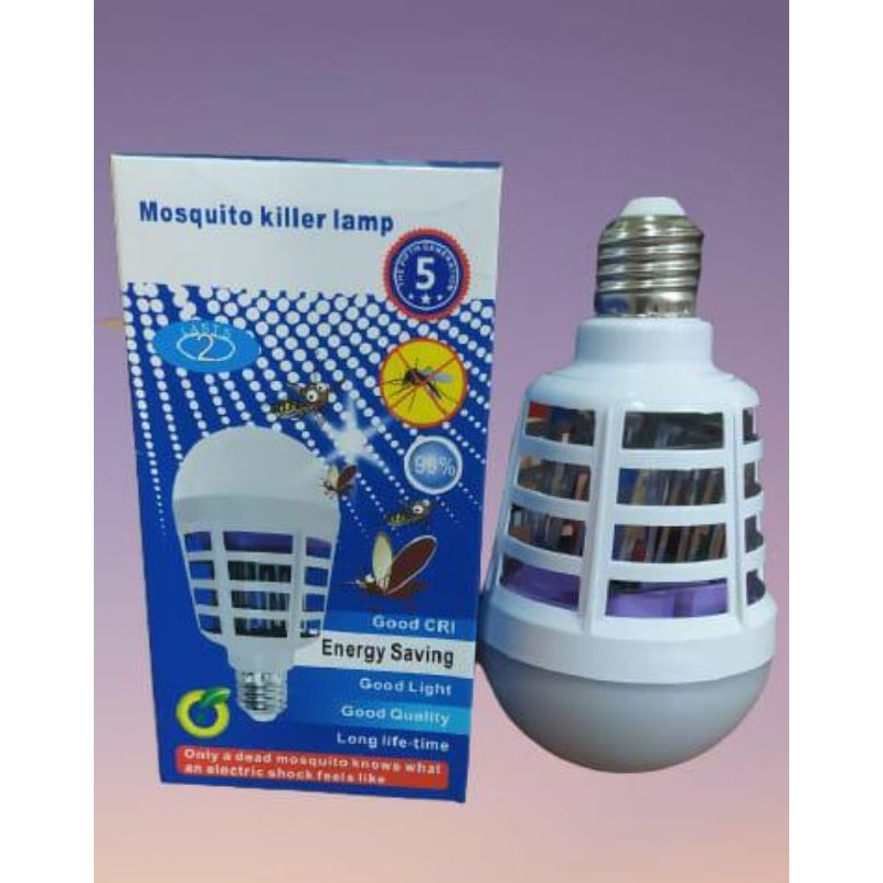 Đèn Bắt Muỗi 12 Watt + Bẫy Tiện Dụng