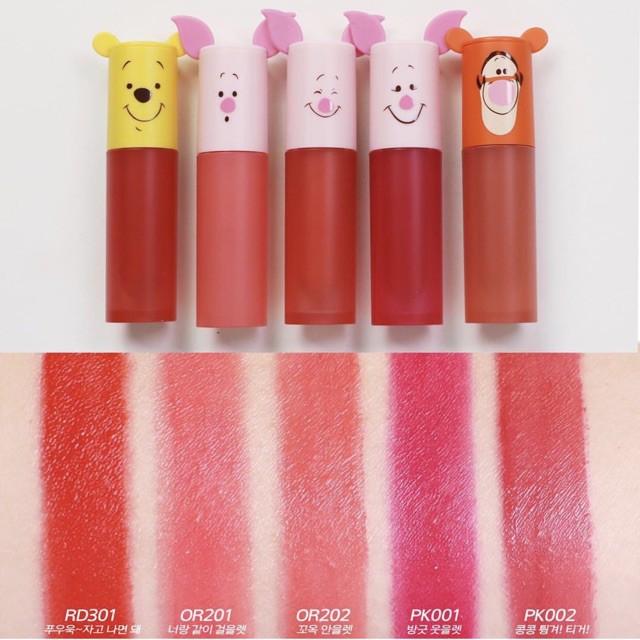 Son kem HAPPY WITH PIGLET COLOR IN LIQUID LIPS AIR MOUSSE