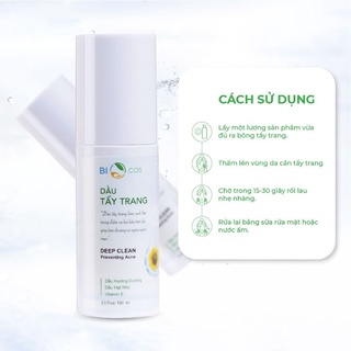 Dầu tẩy trang hoa hướng dương Biocos