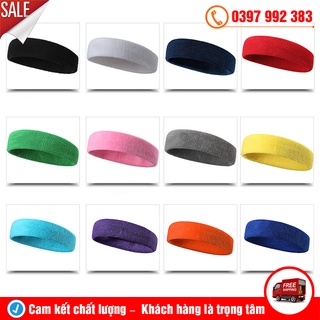 Băng Đô Cài Tóc Thể Thao Giá Rẻ Giúp Thấm Hút Mồ Hôi, Chất Vải Siêu Mềm Thoáng Khí Nhanh, Chất Vải Mềm Cho Nam/Nữ