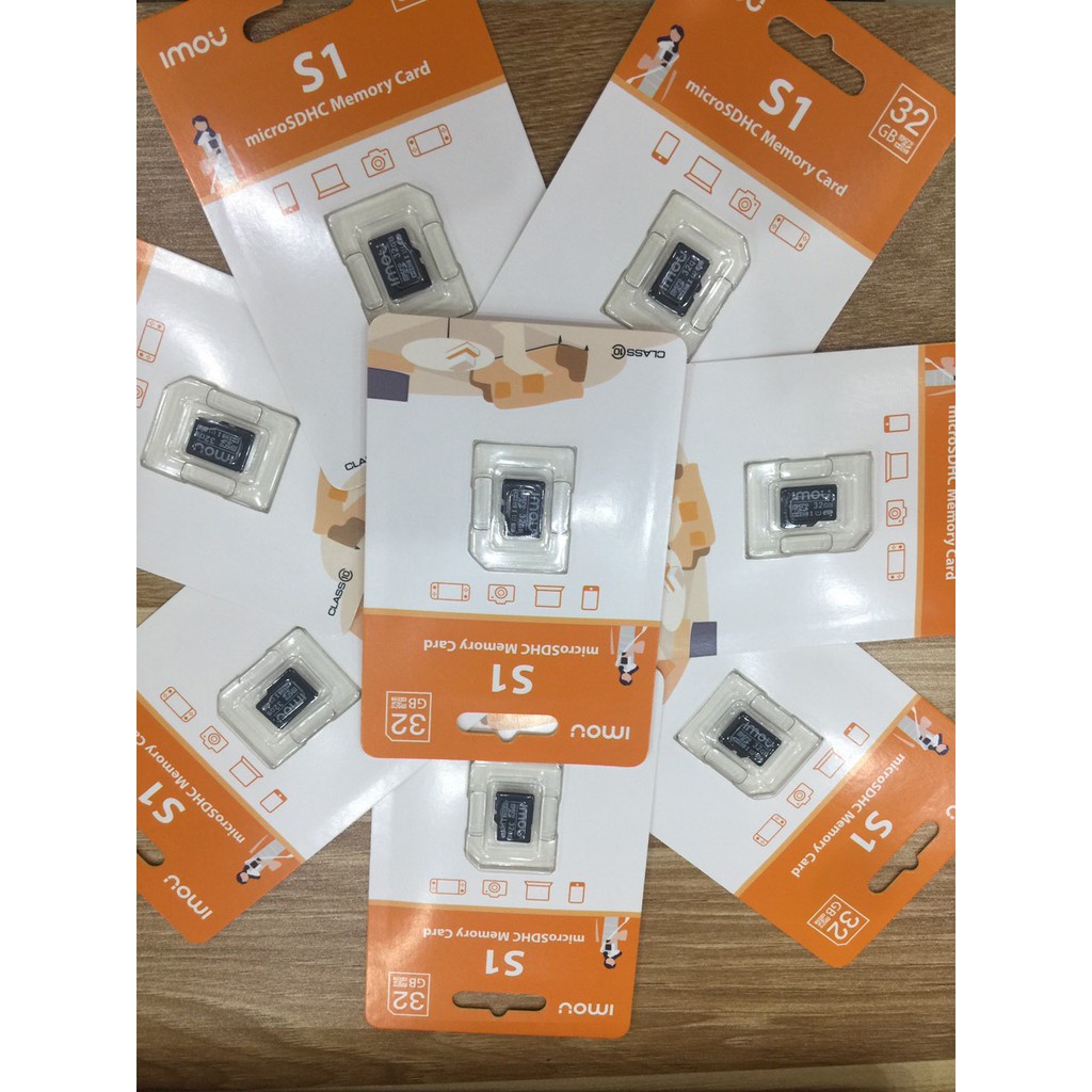Thẻ nhớ chuyên dụng Camera IMOU 64G 32G 128G  - Class 10 dahua dss a22ep c22ep f22p c6n [BH Chính Hãng 5 Năm]