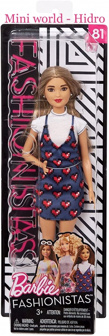 Búp bê Barbie fashionistas nghề nghiệp chính hãng