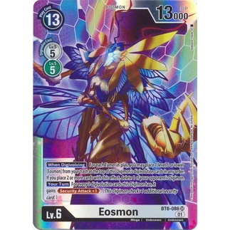 Thẻ Bài Digimon Eosmon - BT6-086 - Super Rare