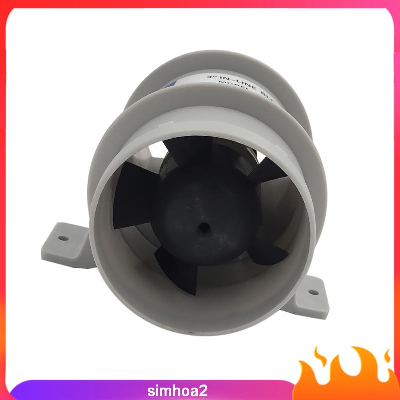 Máy thổi gió màu trắng 3" 12V | BigBuy360 - bigbuy360.vn