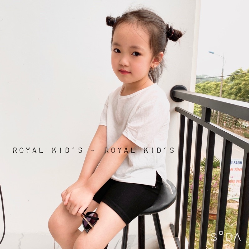 Áo phông bé gái chất Cotton Đũi mềm , Mát cho bé