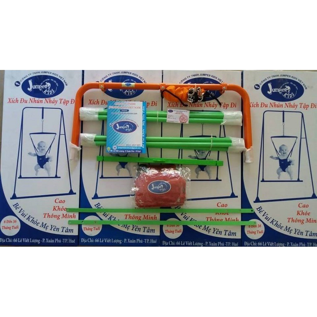 Xích đu nhún nhảy tập đi cho bé jumper kids