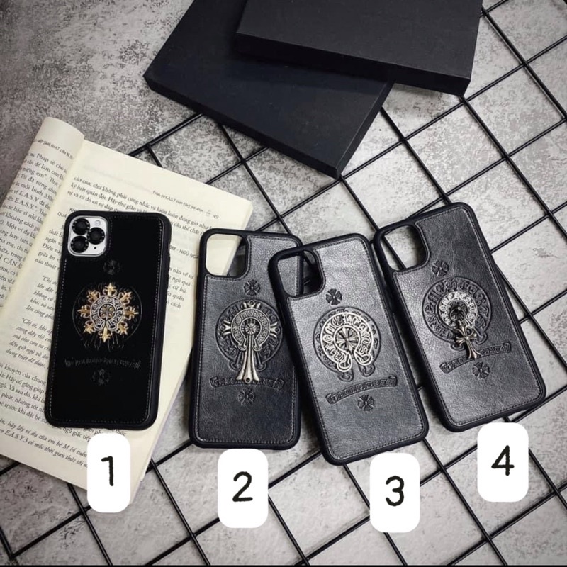 Ốp iPhone Chro.me Hear.t da