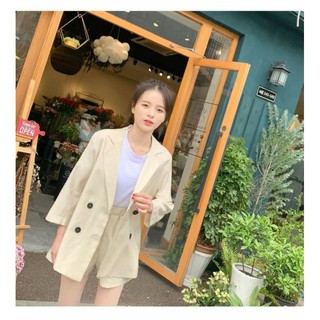 [Hàng order] Set đồ gồm blazer + quần short ngắn thu đông 2020 ( chất cực xịn)