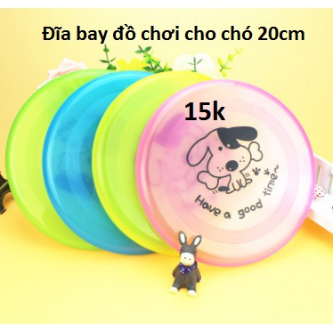 Đĩa bay đồ chơi cho chó mèo