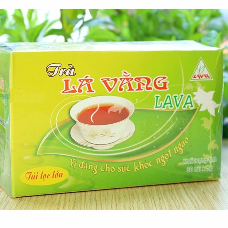 [Quầy Thuốc Bảo Lâm] - Trà Lá Vằng LAVA – Thanh nhiệt, mát gan, lợi sữa, giúp ngủ ngon (Hộp 30 túi) - [Hàng Chính Hãng]