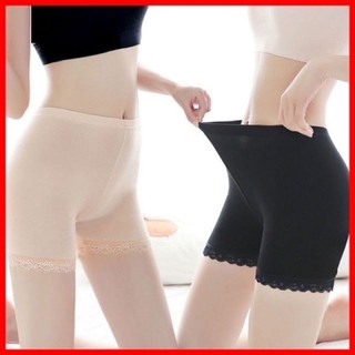 Quần đùi bảo hộ mặc trong váy cotton