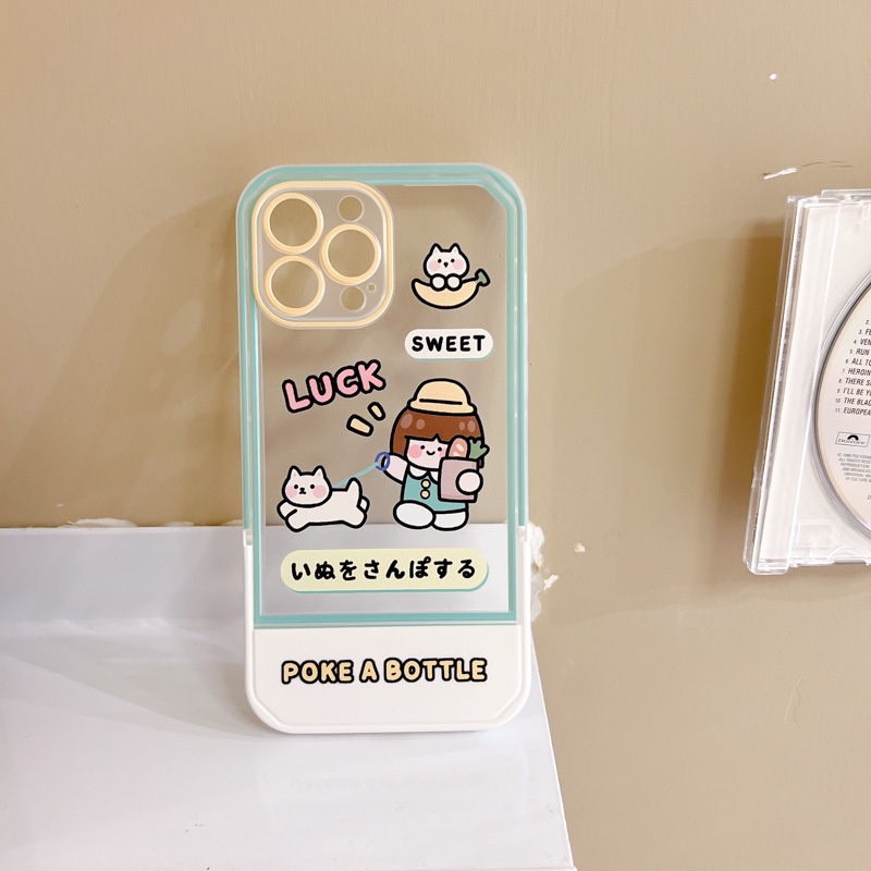 Ốp lưng iphone Ốp Điện Thoại Có Giá Đỡ Ẩn Cho iphone14Promax 13 / 11 / 12Pro xr / 7 / 8plus Dinuo case