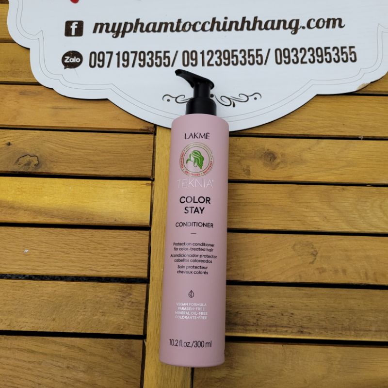 Dầu gội xả giữ màu tóc nhuộm Lakme teknia color stay 300ml