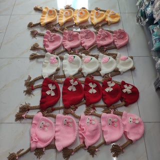 Nón len handmade bím tóc cho bé yêu - Dương liễu handmade