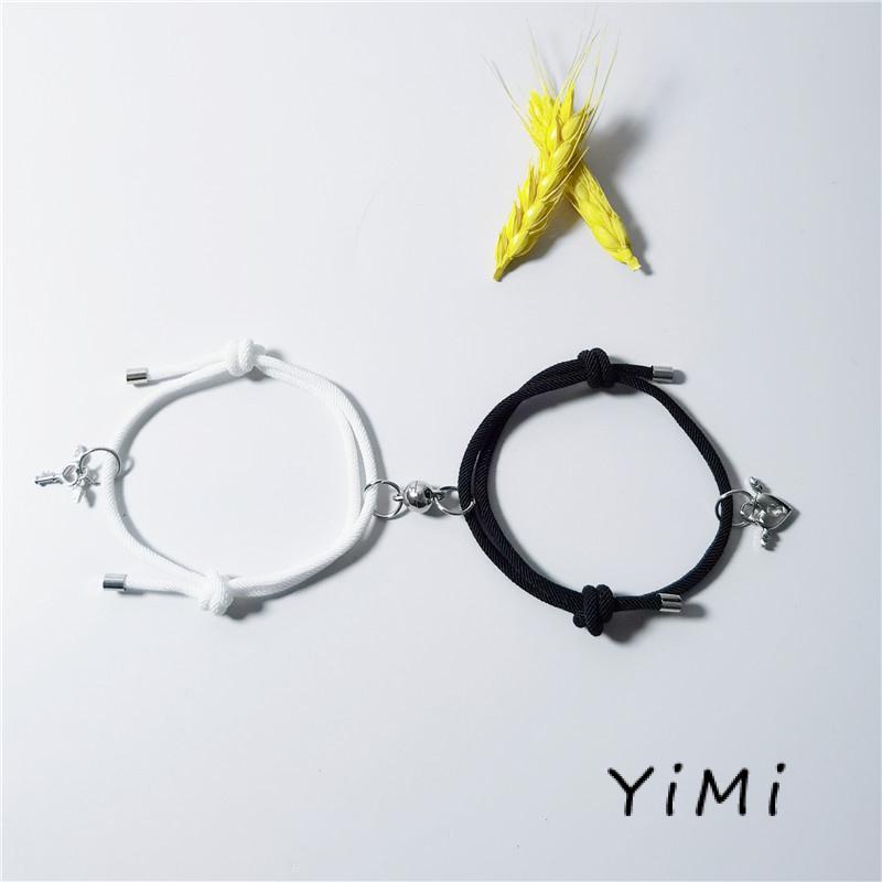 Đôi cánh tình yêu nam châm Thu hút cặp đôi vòng tay