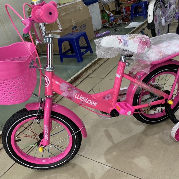 Xe đạp trẻ em Weilaixi beauty xe đạp cho bé 2 tuổi đến 12 tuổi   [CHÍNH HÃNG]