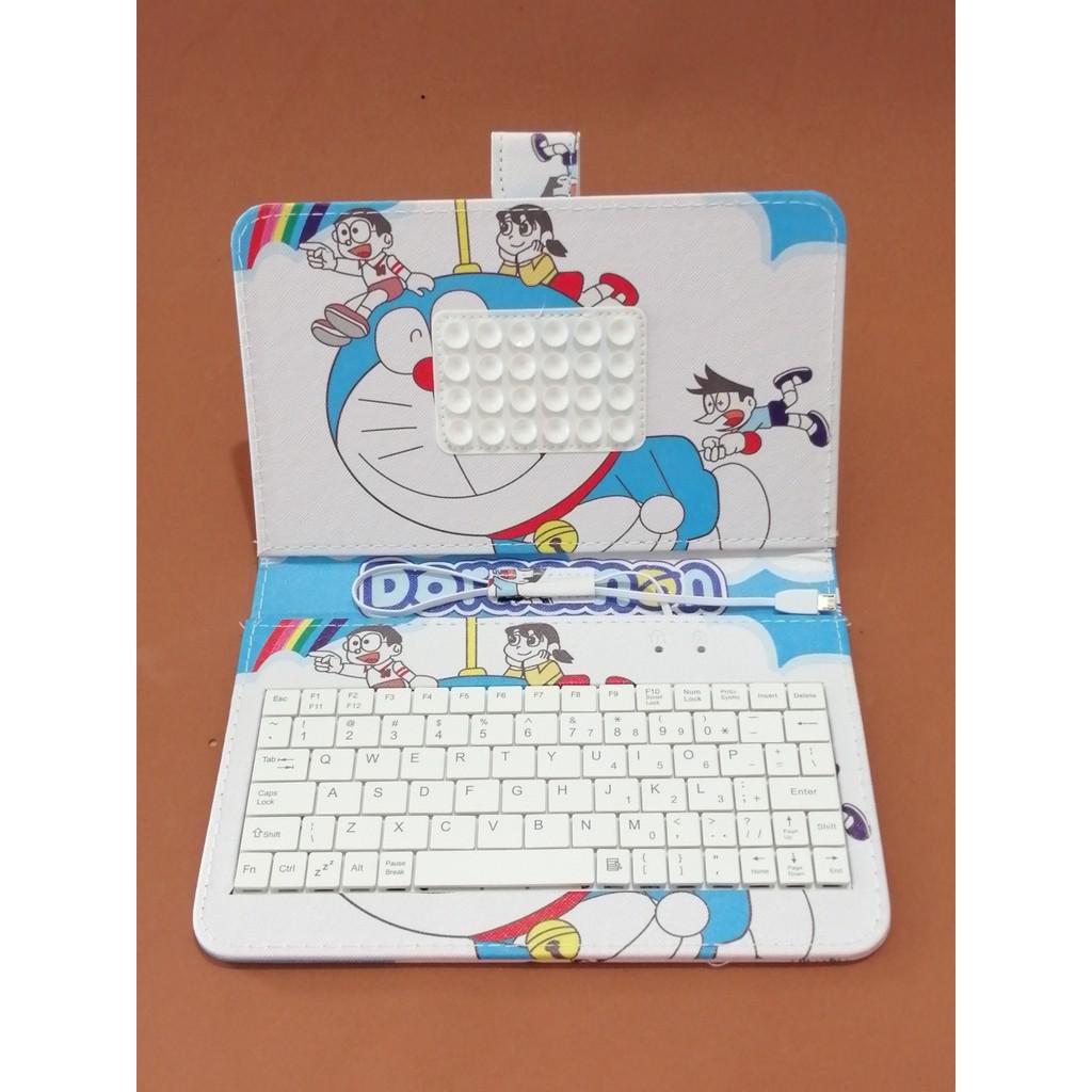 BAO DA BÀN PHÍM HÌNH DOREMON DẠNG ỐP MÚT CHẮC CHẮN mẫu mã đẹp