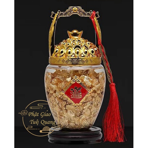 Xô Nước Vàng Lá ( Phật Phẩm Phong Thủy Thu Hút Tài Lộc ) - phật giáo tuệ quang