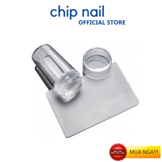Con dấu silicon in móng trong suốt