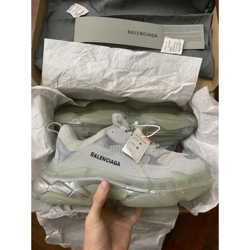 Giầy balen xám đế khí hàng 11