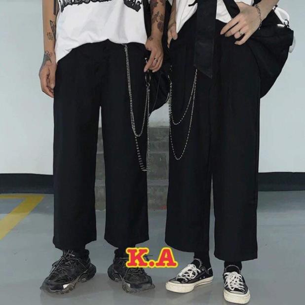 CHUYÊN SỈ Quần ống rộng chun xích K&A MT | BigBuy360 - bigbuy360.vn