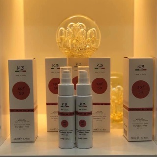 Kem chống nắng k3 whitening b.b cream 50ml của ý