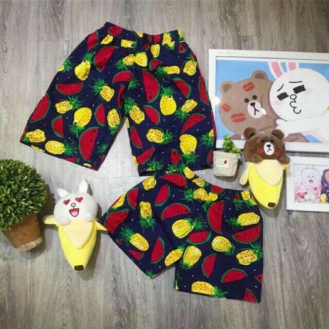 set quần đôi đi biển (nam nữ)