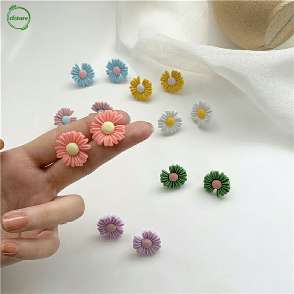 Bông tai hoa cúc xinh xắn cute