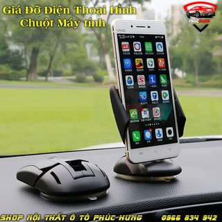 ⚡️freeship 99k - toàn quốc⚡️ giá đỡ điện thoại trong ô tô - hình chuột máy tính