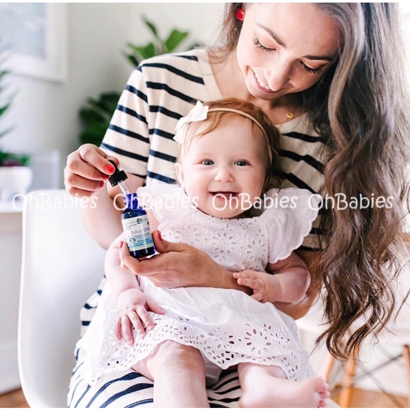 DHA Nordic Naturals Cao Cấp - Nordic Naturals Baby's DHA cho bé từ 2m - 60ml [OH BABIES]