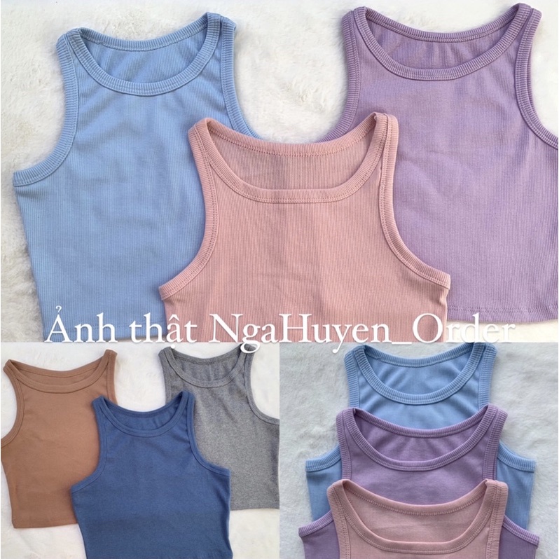 Áo 3 lỗ Sunny Top trendy nhiều màu