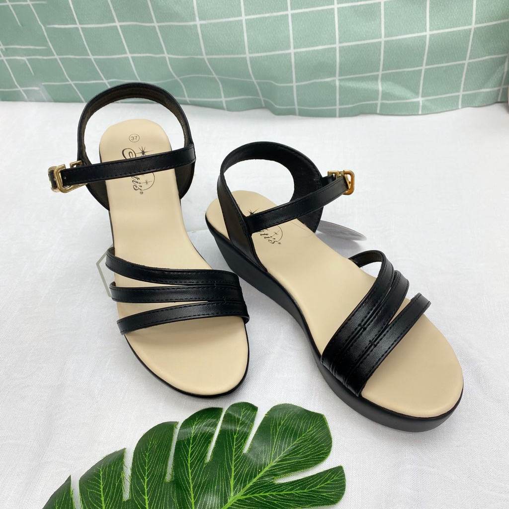 SANDAL NỮ ĐẾ XUỒNG SANG CHẢNH DPW068188 (Size 35-39)