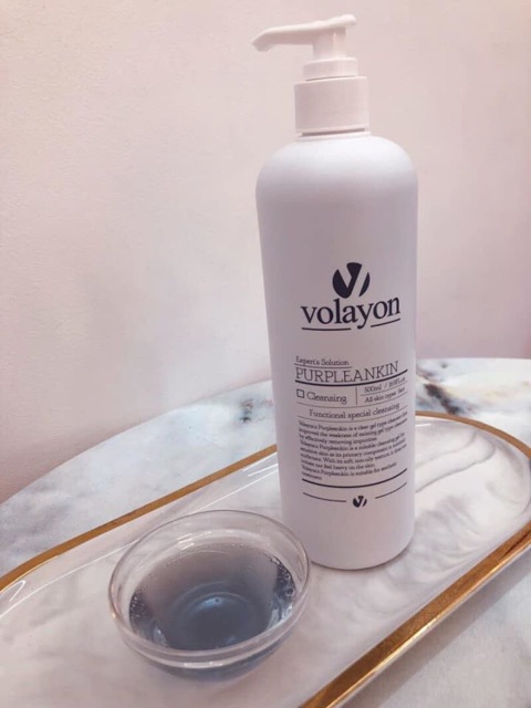 Sữa Rửa Mặt Êm Dịu Cho Da Nhạy Cảm Volayon Purpleankin