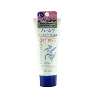 Kem Chống Nắng Hatomugi The UV Milky Gel SPF31 PA+++ 65g nội địa nhật bản