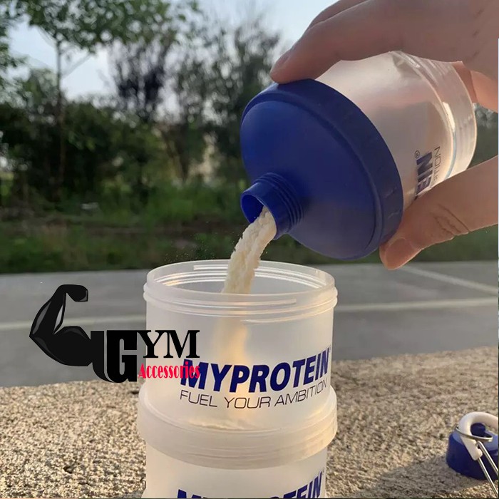 Hộp Đựng Whey 3 Ngăn Storage Boxes Chính Hãng
