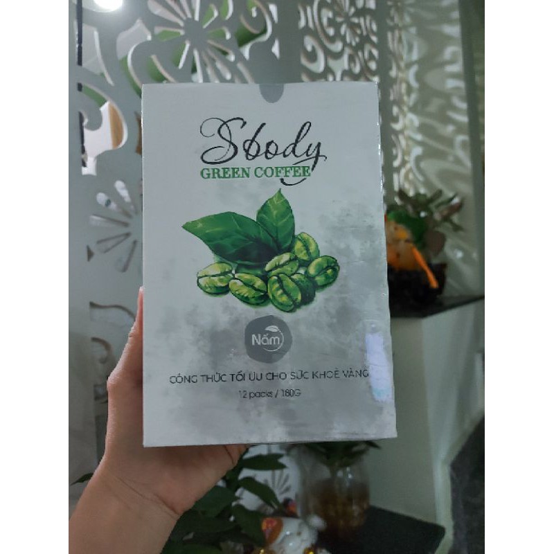 (chính hãng 100%) Cà Phê Giảm Cân SBODY GREEN COFFEE
