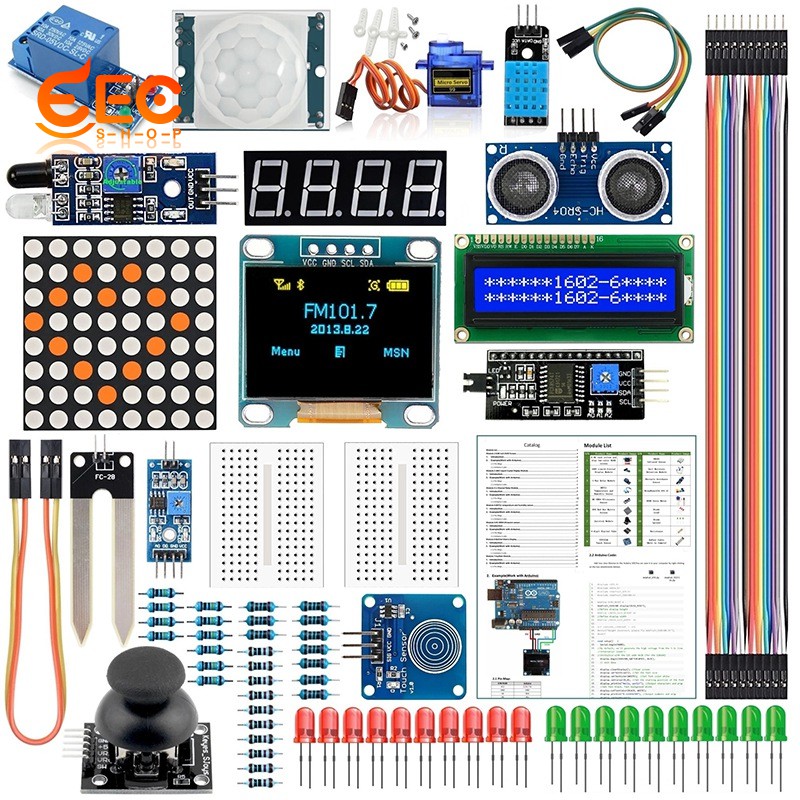 Bộ Rơ Le Cảm Biến Động Cơ Servo Cho Arduino