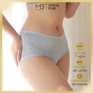 Quần lót nữ cotton kháng khuẩn cao cấp MB 8514 set 5 màu