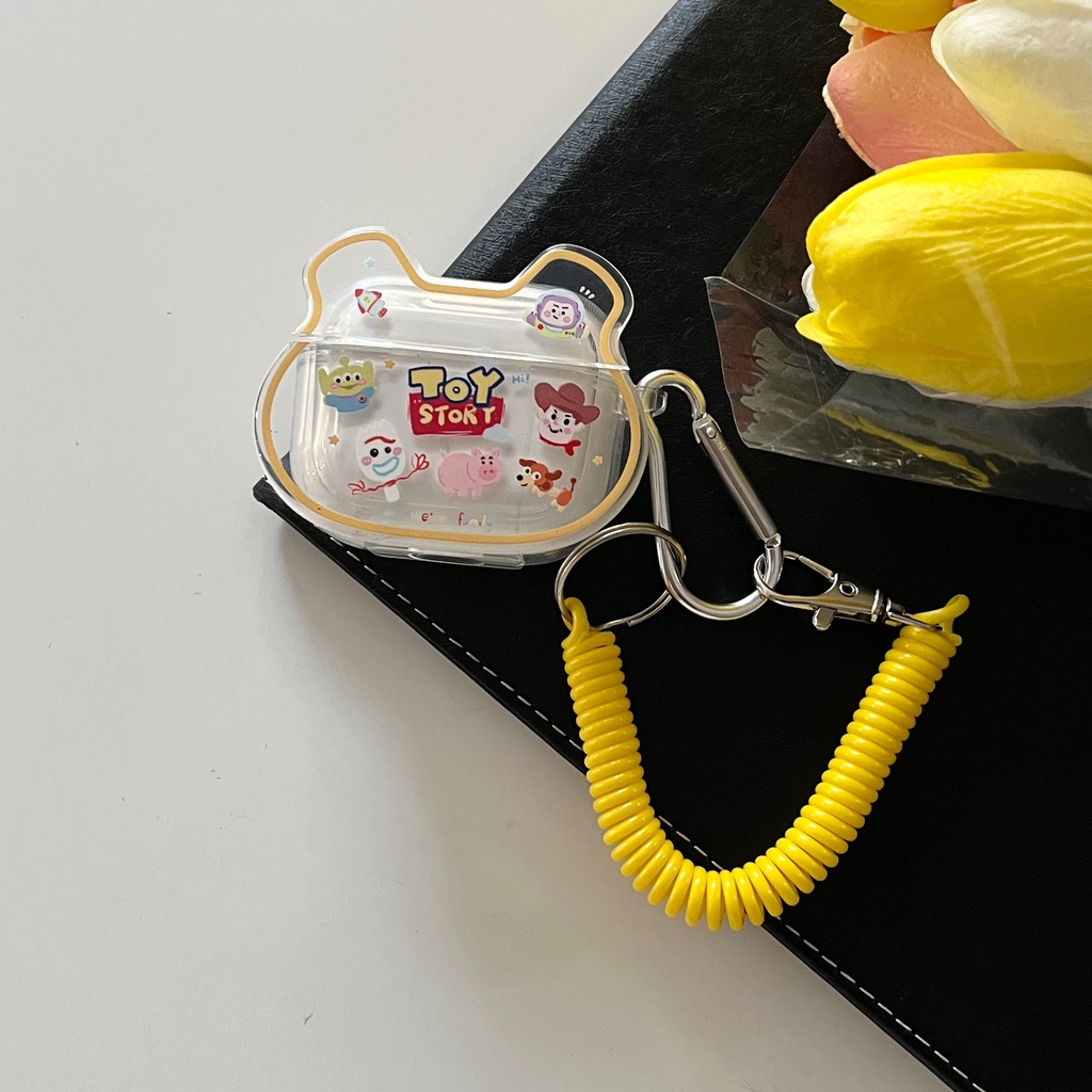 Vỏ Bảo Vệ Hộp Sạc Tai Nghe Airpod 1 2 3 pro Bằng tpu Mềm Họa Tiết Hoạt Hình toy Story Dễ Thương