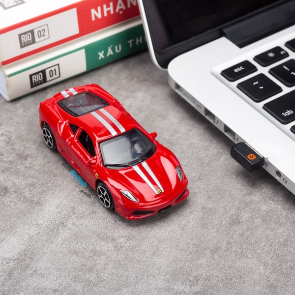 Mô hình xe Ferrari 430 Scuderia 1:64 Bburago Red