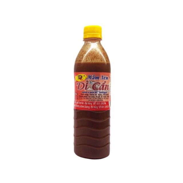 Mắm Nêm Dì Cẩn Đà Nẵng chai 500gr