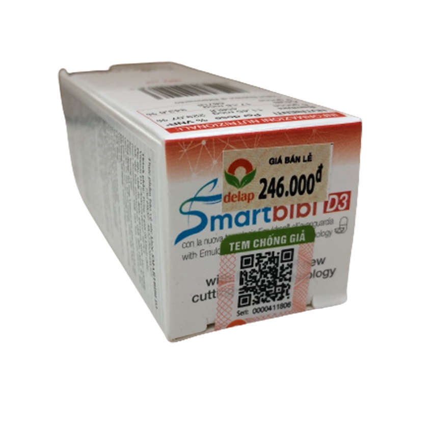 Siro SMARTBIBI D3 30ml - Bổ Sung Vitamin D3 cho bé - Gia Hân