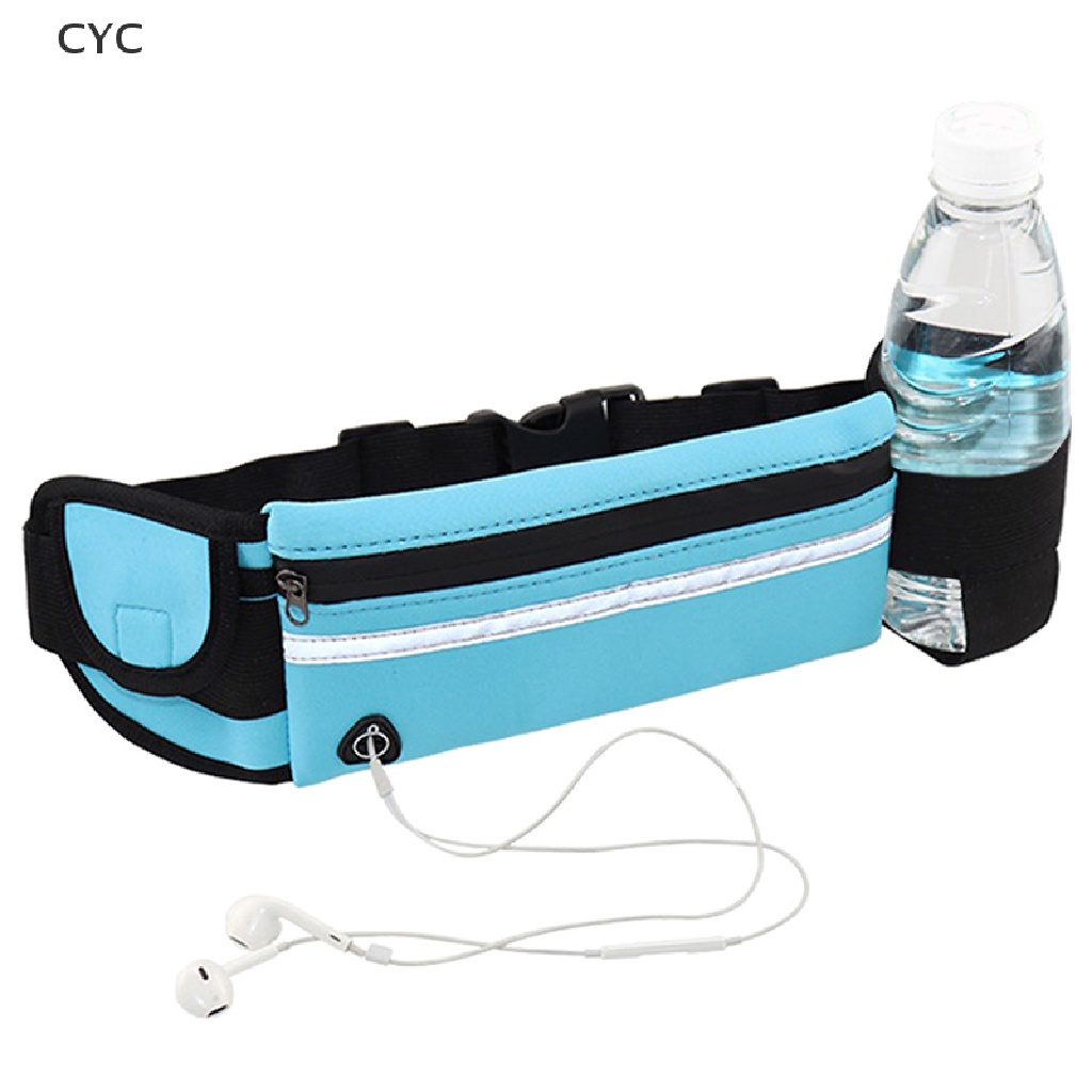 CYC Outdoor Men Women Waist Pouch Packs Bags Sport Running Hiking Travel Belt Bag CY