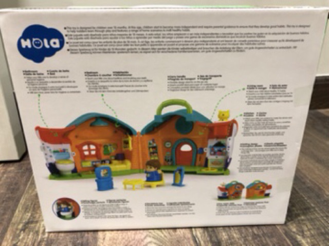 Đồ chơi ngôi nhà vui vẻ kèm đèn và nhạc huile 3128