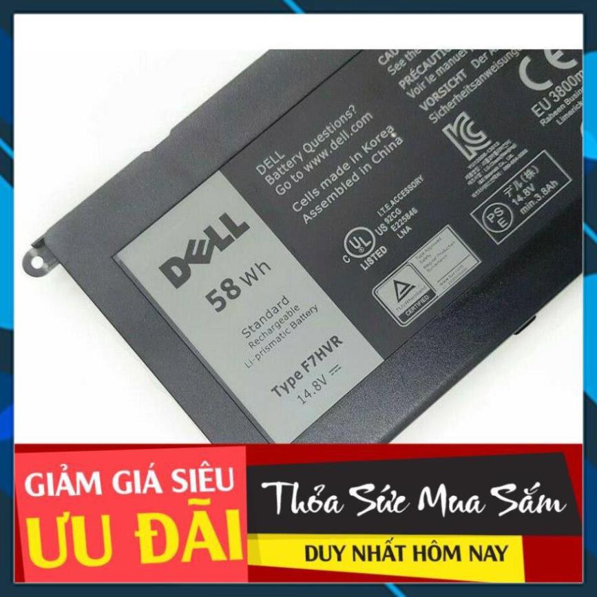 ⚡ [Pin zin]  Pin Laptop DELL INSPIRON 15-7537 (ZIN 4 CELL) Dell Inspiron 15 7537 17 7737 F7HVR 062VNH G4YJM Cell dẹp