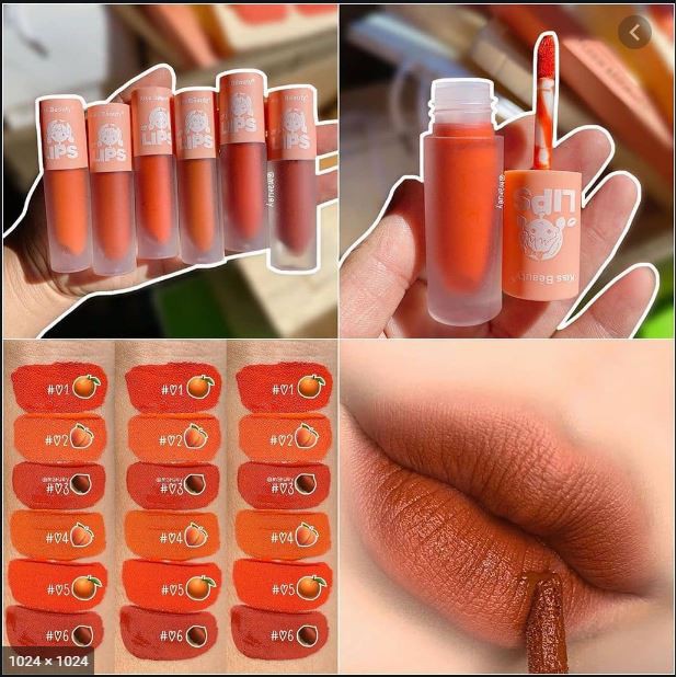 Set Tết xinh gồm 10 món makeup vô cùng dễ thương, nhìn là mê ngay.Bộ này Tone màu cam đào. | BigBuy360 - bigbuy360.vn