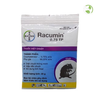 Thuốc Diệt Chuột Thông Minh Cho Gia Đình Bayer Racumin - Gói 20g