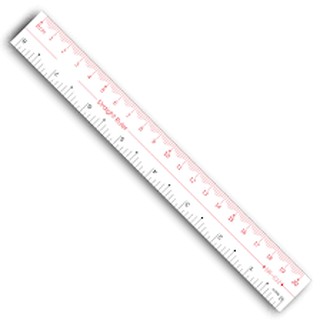 Thước thắng 30cm Sr-021 (bộ 2 cây)