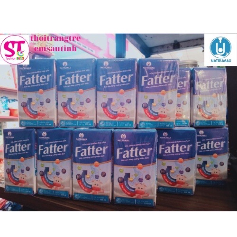 SỮA NƯỚC PHA SẴN TIỆN LỢI FATTER 110ml - 1 hộp